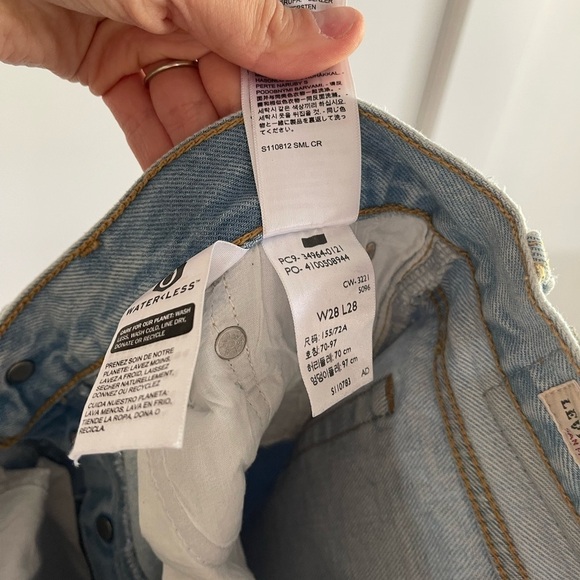 Levi’s Wedgie Straight Jean Light Wash - 28 - Picture 4 of 5